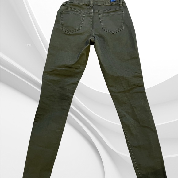 Poured in Blue (green) jeans size 1 - Picture 2 of 5